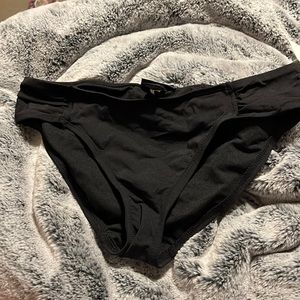 Black bikini bottoms
